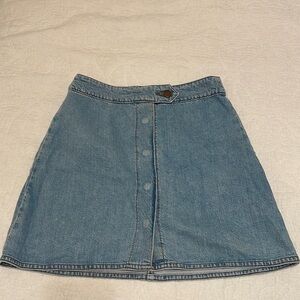 Zara denim skirt XS